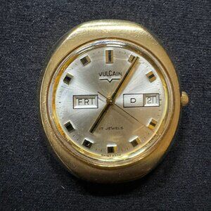 Vintage and Rare 1960's Vulcain H.45.302 Watch